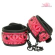 LUXURY FETISH WRIST CUFFS PINK 